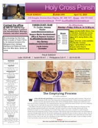 Pasion (Palm) Sunday C